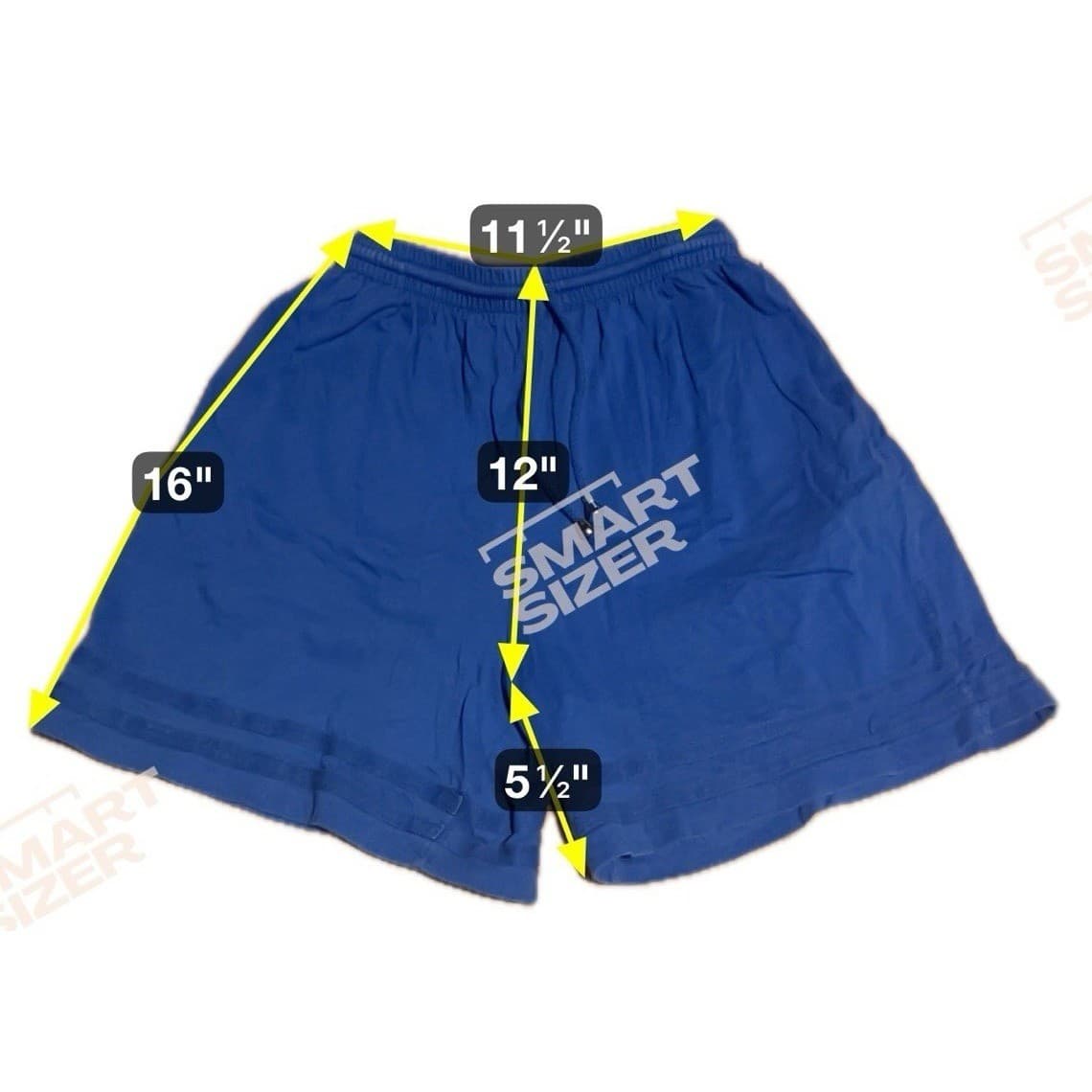 Liz & Co Royal Blue Drawstring Shorts, Woman's Small, Pocket and Elastic Waist - Thumbnail 6