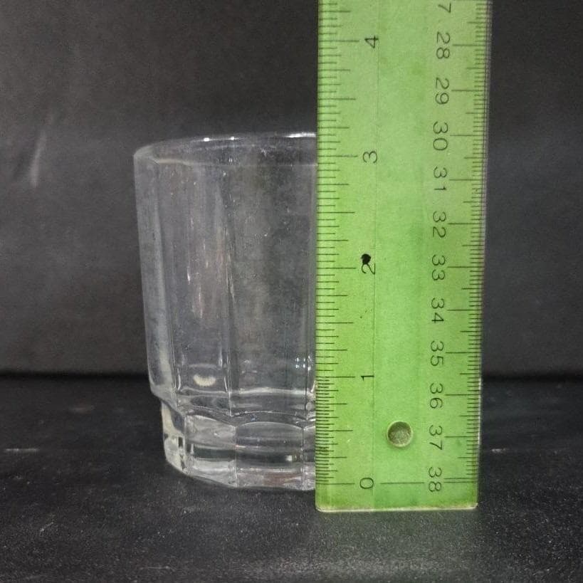 Arcoroc Arcade Bengale Lowball Tumbler, Ribbed Rocks Glass, 8oz Old Fashioned - Thumbnail 2