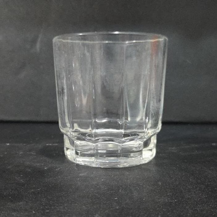 Arcoroc Arcade Bengale Lowball Tumbler, Ribbed Rocks Glass, 8oz Old Fashioned - Thumbnail 5