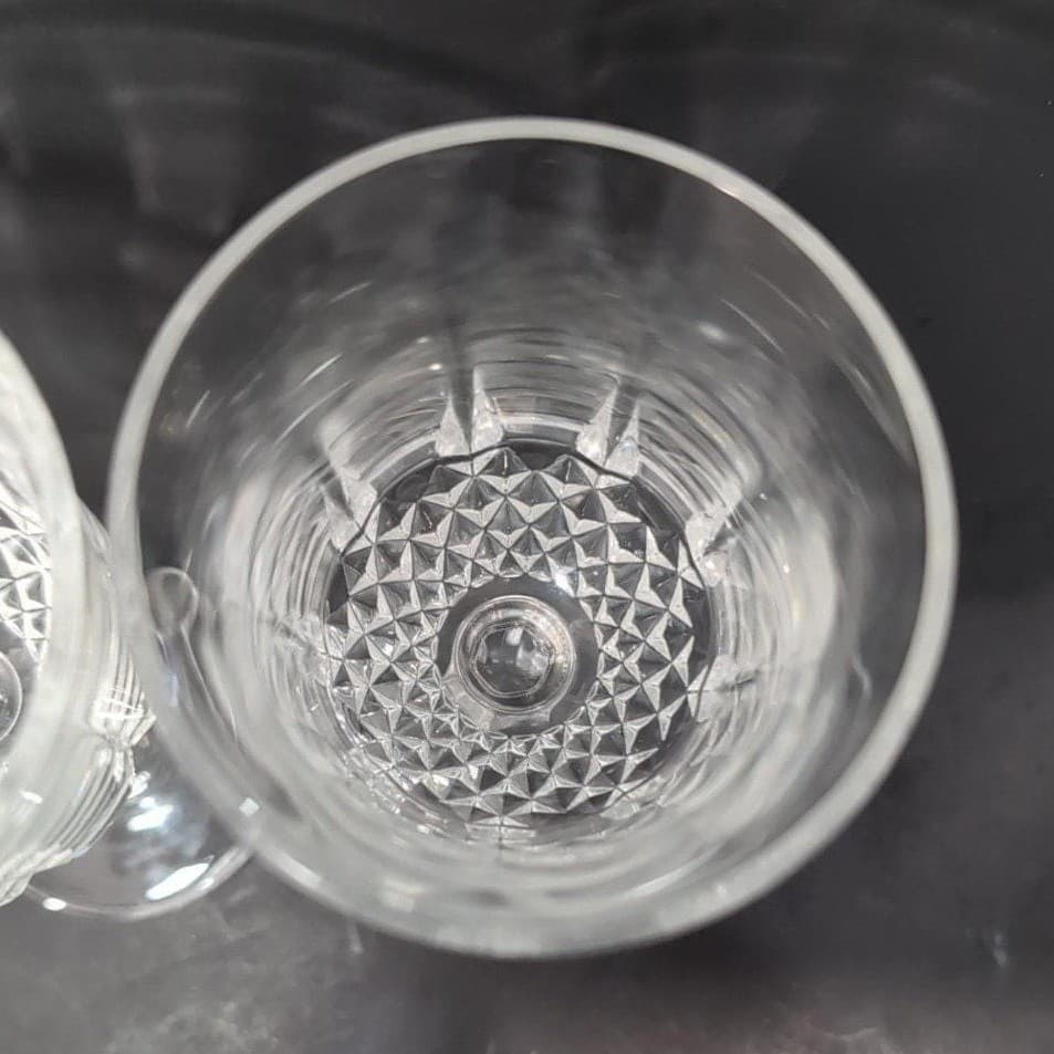 Cristal d'Arques Longchamp Wine Glasses, Set of 2, Replacement Crystal Goblets - Thumbnail 7