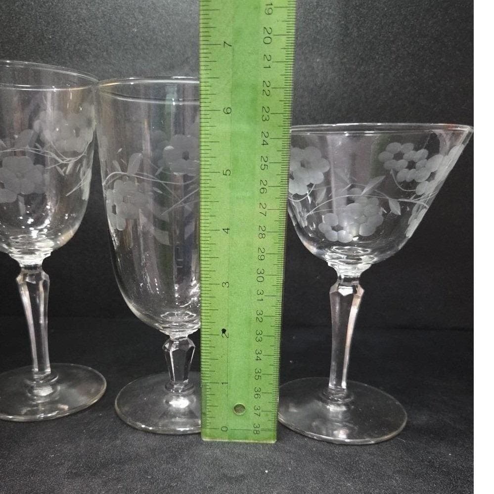 Libbey Glenmore Drinkware, Set of 3, Iced Tea, Wine & Cocktail Glass, Stemware - Thumbnail 3