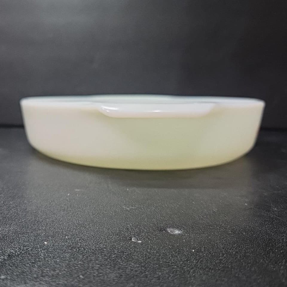 Anchor Hocking Fire King Harvest Vegetables Casserole Dish, Vtg Round Bakeware - Thumbnail 5