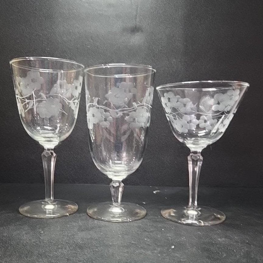 Libbey Glenmore Drinkware, Set of 3, Iced Tea, Wine & Cocktail Glass, Stemware - Thumbnail 8