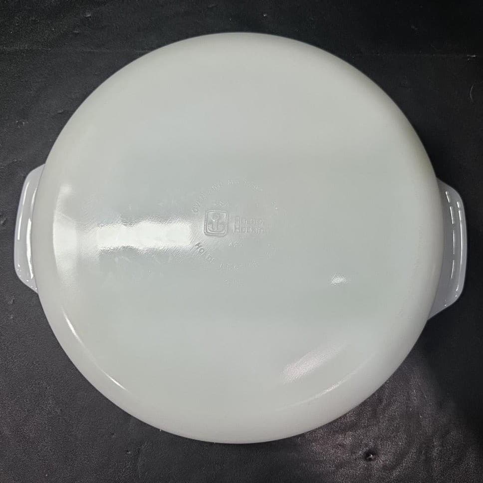 Anchor Hocking Fire King Harvest Vegetables Casserole Dish, Vtg Round Bakeware - Thumbnail 8