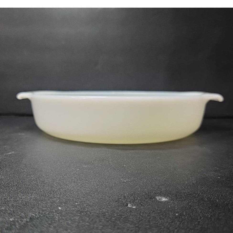 Anchor Hocking Fire King Harvest Vegetables Casserole Dish, Vtg Round Bakeware - Thumbnail 4