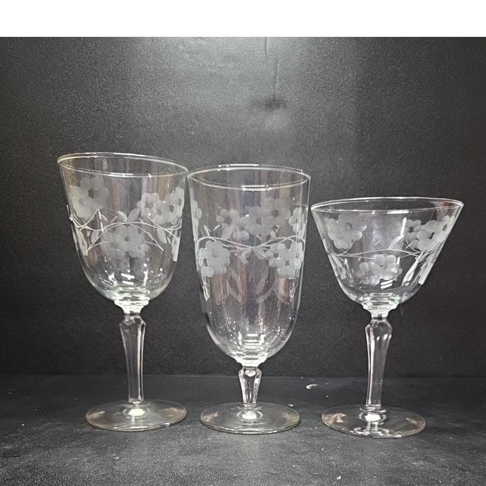 Libbey Glenmore Drinkware, Set of 3, Iced Tea, Wine & Cocktail Glass, Stemware - Thumbnail 10