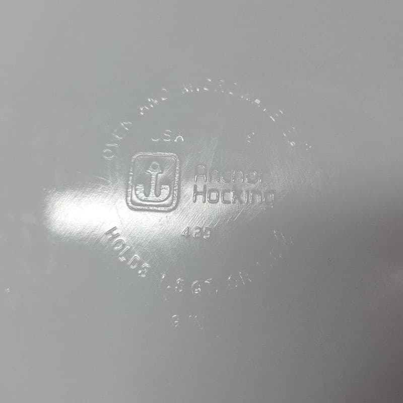 Anchor Hocking Fire King Harvest Vegetables Casserole Dish, Vtg Round Bakeware - Thumbnail 9