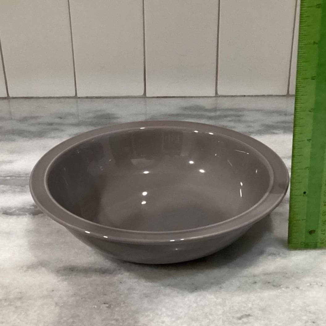 Godinger Gatherings Gray Pasta Bowls, Set of 4, Modern Farmhouse Dinnerware - Thumbnail 7
