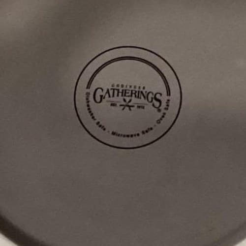 Godinger Gatherings Gray Pasta Bowls, Set of 4, Modern Farmhouse Dinnerware - Thumbnail 6
