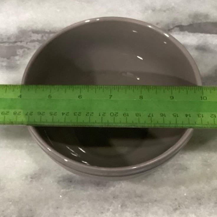 Godinger Gatherings Gray Cereal Bowls, Set of 3, Modern Farmhouse Dinnerware - Thumbnail 9