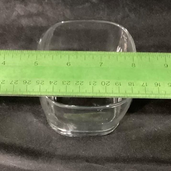 Libbey Carrington Rocks Glasses, Set of 4, Clear Lowball Tumblers, Vtg Barware - Thumbnail 7