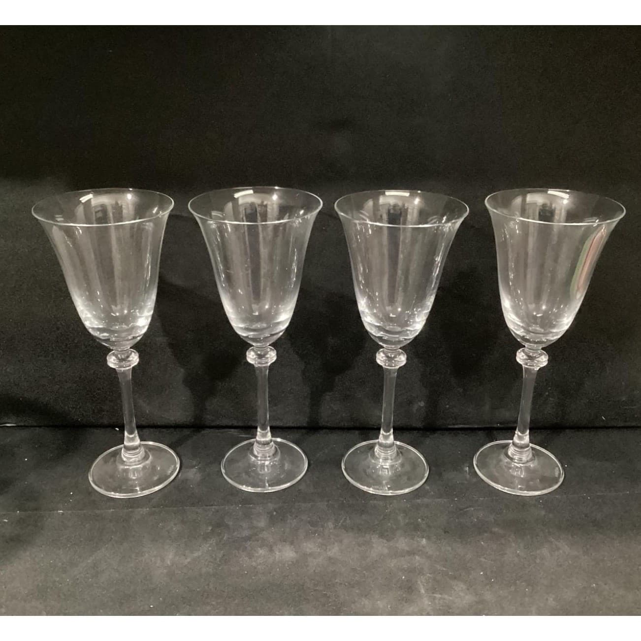 Mikasa Alexandra Wine Glasses, Set of 4, Clear Cut Crystal Stemware, Drinkware - Thumbnail 10