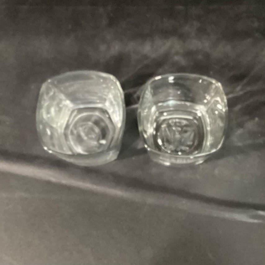 Jack Daniels Old No. 7 Whiskey Rocks Glasses, Set Of 2, Mismatched Barware - Thumbnail 4