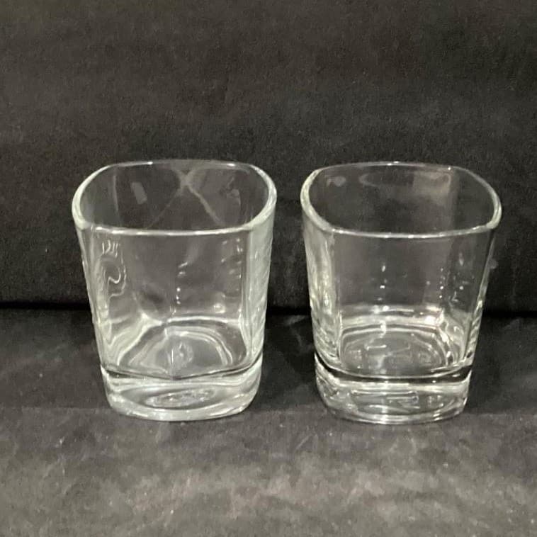 Jack Daniels Old No. 7 Whiskey Rocks Glasses, Set Of 2, Mismatched Barware - Thumbnail 11