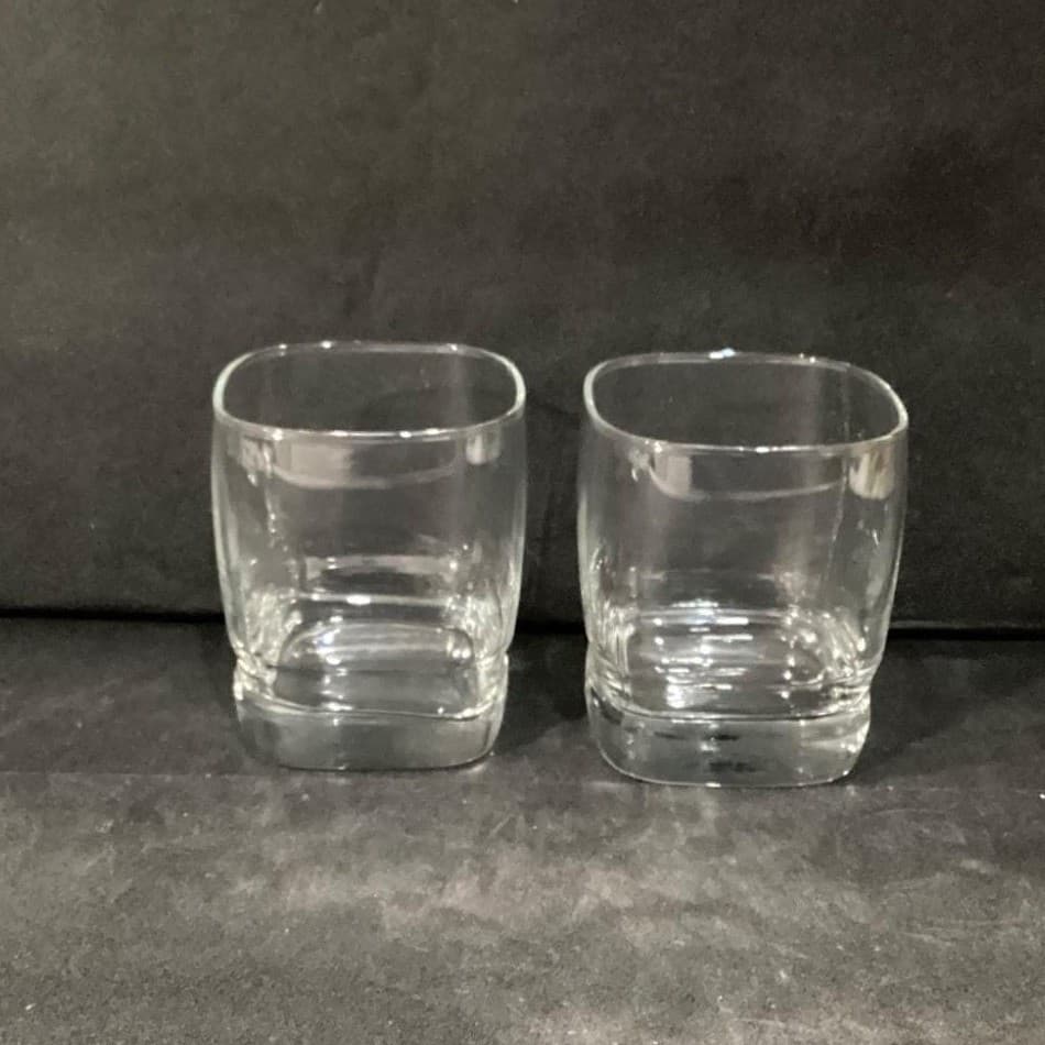 Libbey Carrington Rocks Glasses, Set Of 2, Clear Whiskey Tumblers, Vtg Barware - Thumbnail 10