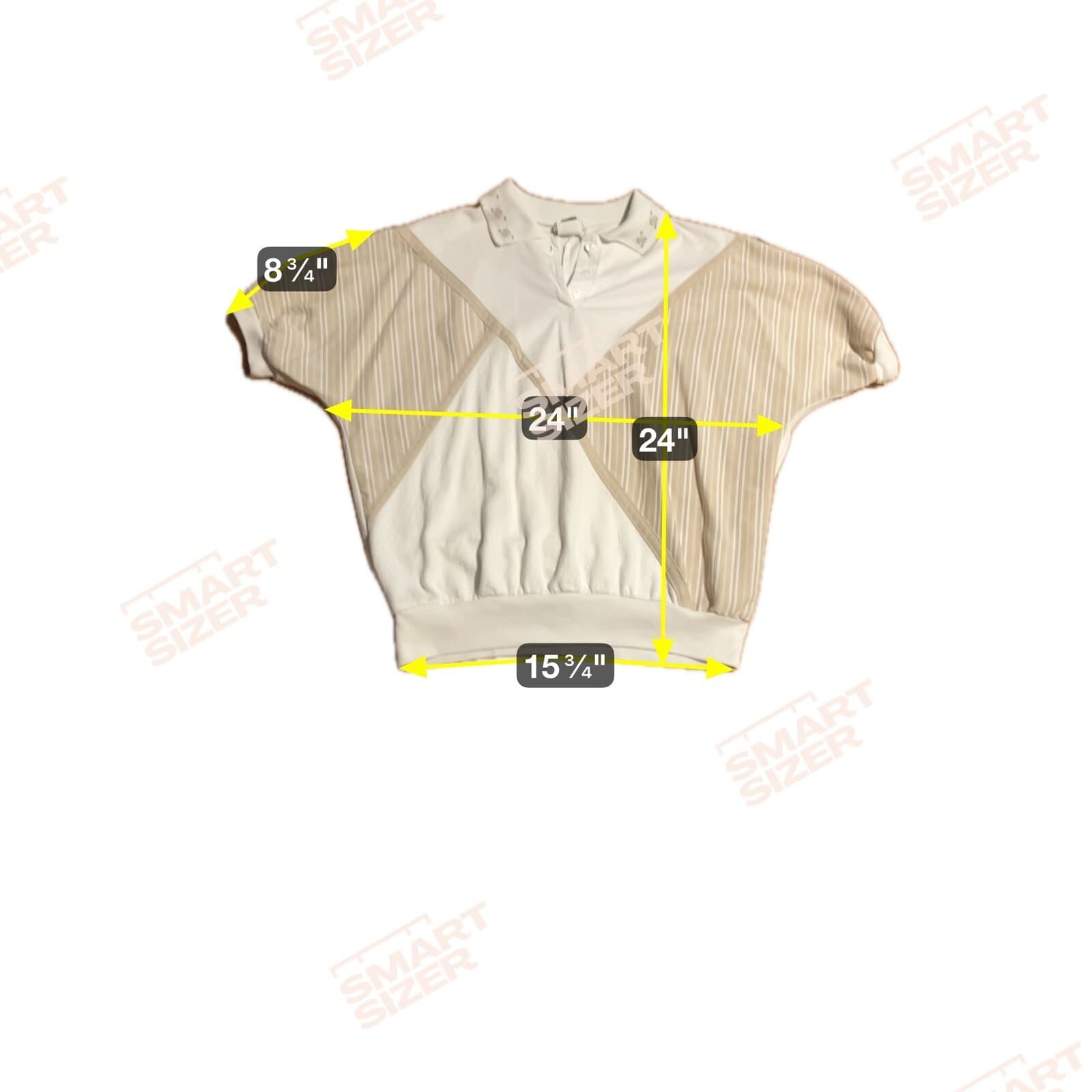 Cricket Lane Women's Large Blouse & Pants Set, Vintage Two Piece Outfit - Thumbnail 4