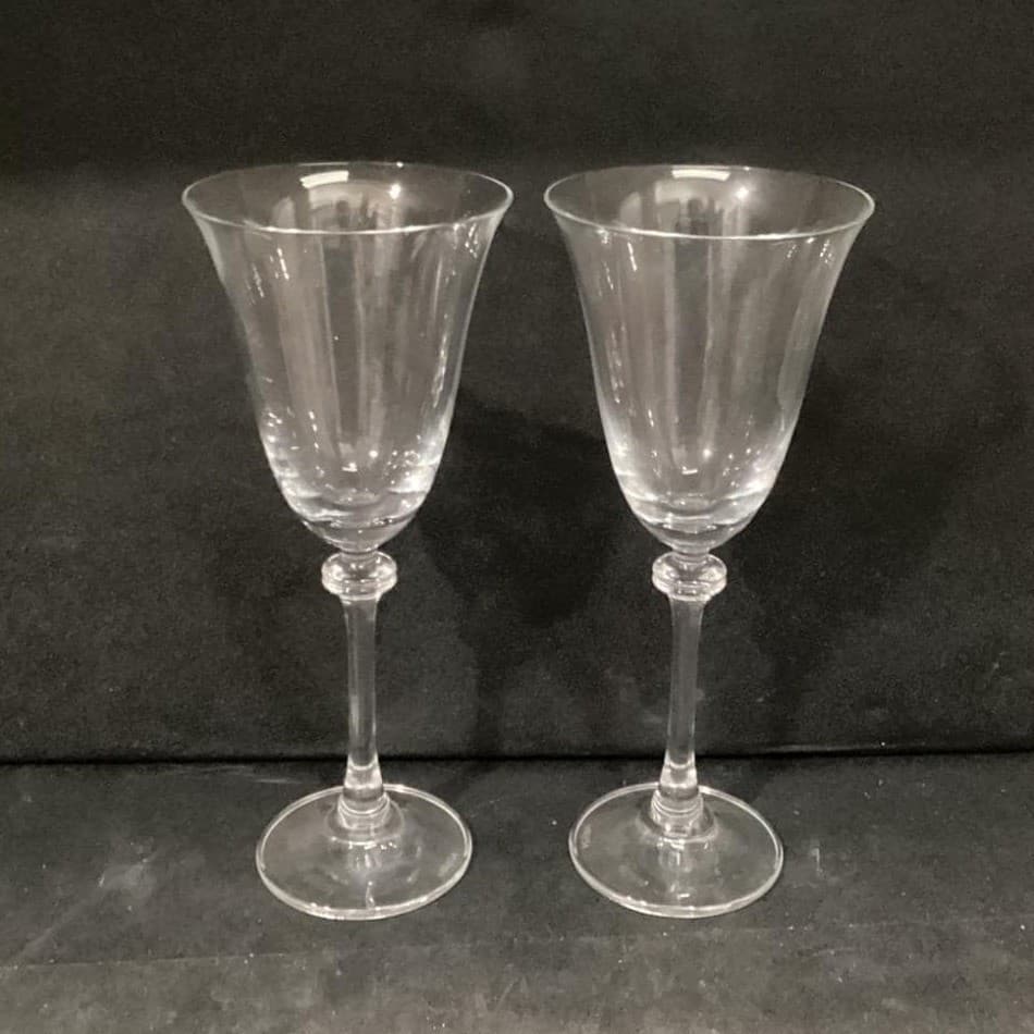Mikasa Alexandra Wine Glasses, Set of 2, Clear Cut Crystal Stemware, Drinkware - Thumbnail 11