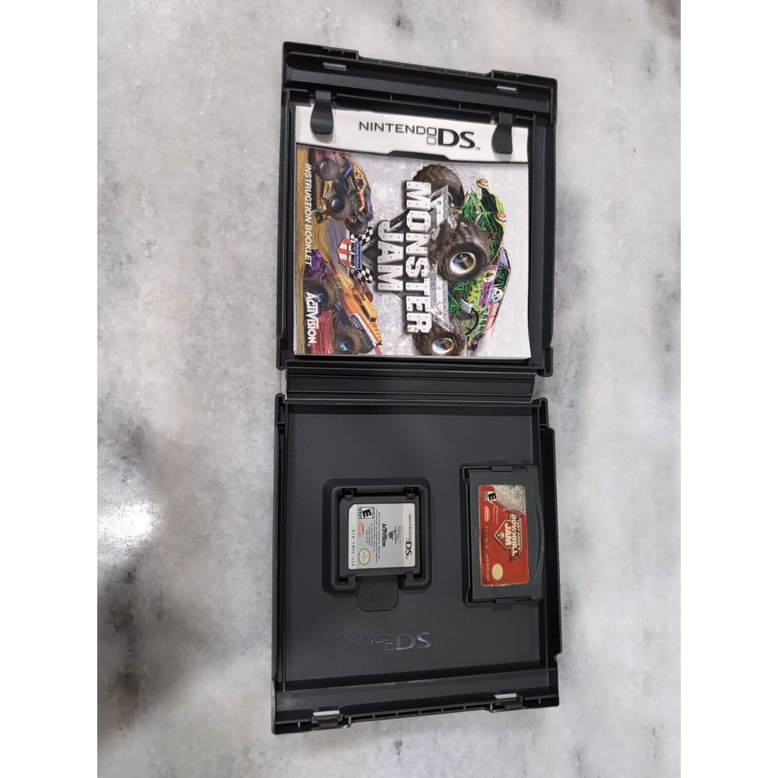 Monster Jam - Nintendo DS And Tony Hawk Downhill Jam Gameboy Advanced Lot Of 2 - Thumbnail 3