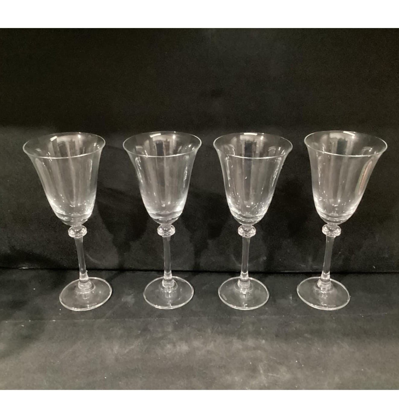 Mikasa Alexandra Wine Glasses, Set of 4, Clear Cut Crystal Stemware, Drinkware - Thumbnail 9