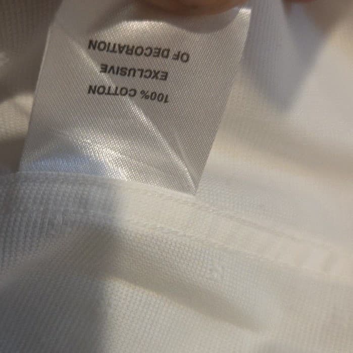 Tailorbyrd Collection White Non Iron Trim Fit Dress Shirt Men's 16 34/35 Gingham - Thumbnail 9
