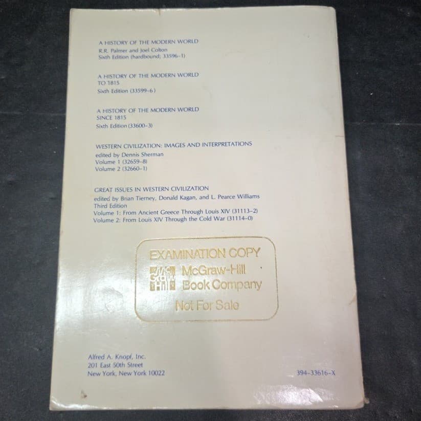Study Guide for A History of the Modern World 6th Ed Joel Colton R.R. Palmer - Thumbnail 7