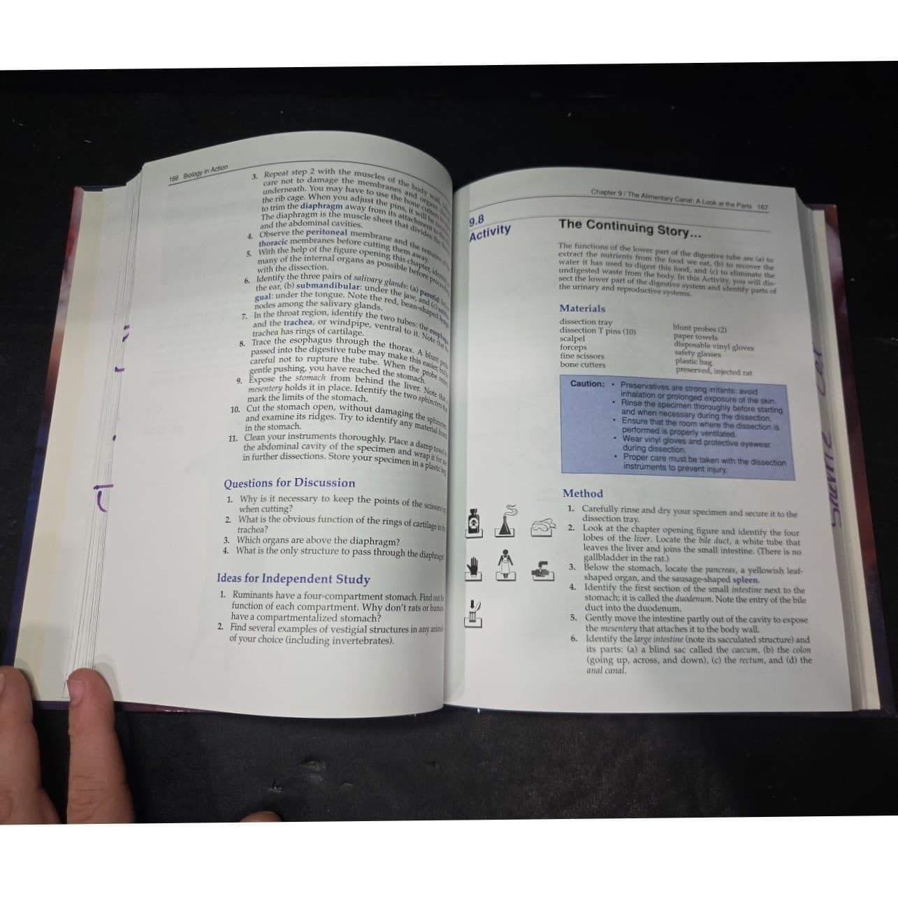 Biology in Action Textbook 1992 Harcourt Brace Jovanovich School Edition - Thumbnail 6
