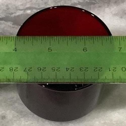 Anchor Hocking Royal Ruby Roly Poly Glasses, Set of 2, Vtg Mid-Century Drinkware - Thumbnail 3