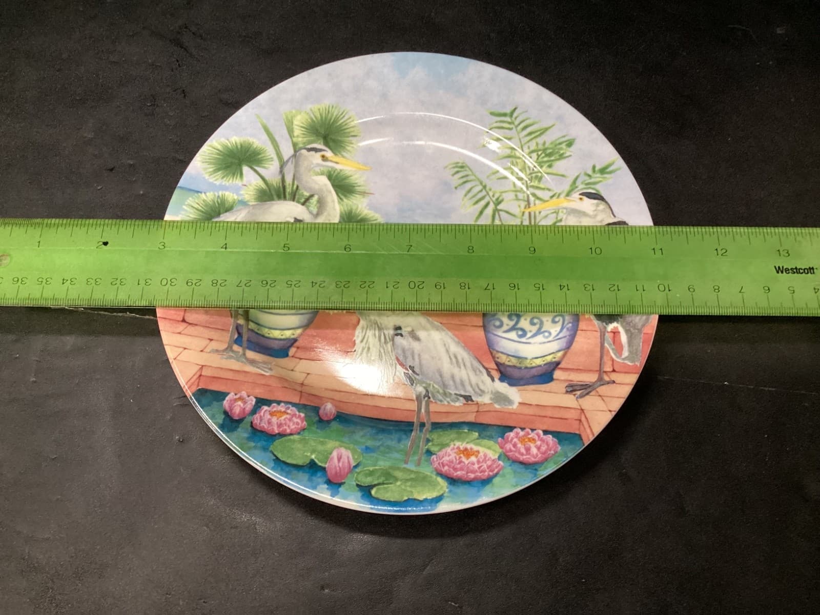 American Atelier "Marsh Birds" Porcelain China Salad Plates #5245 P16 Set Of 2 - Thumbnail 10