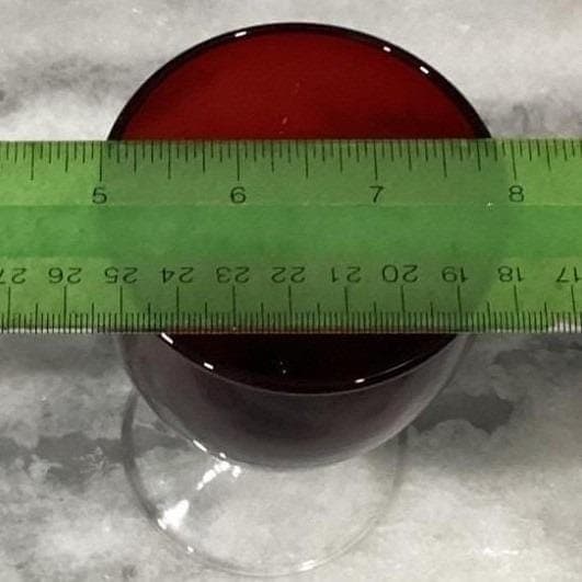 Anchor Hocking Royal Ruby Glasses, 3 Piece Mismatched, Goblet, Juice & Highball - Thumbnail 5