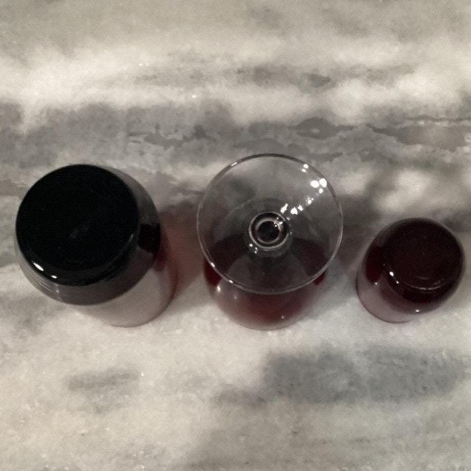Anchor Hocking Royal Ruby Glasses, 3 Piece Mismatched, Goblet, Juice & Highball - Thumbnail 8