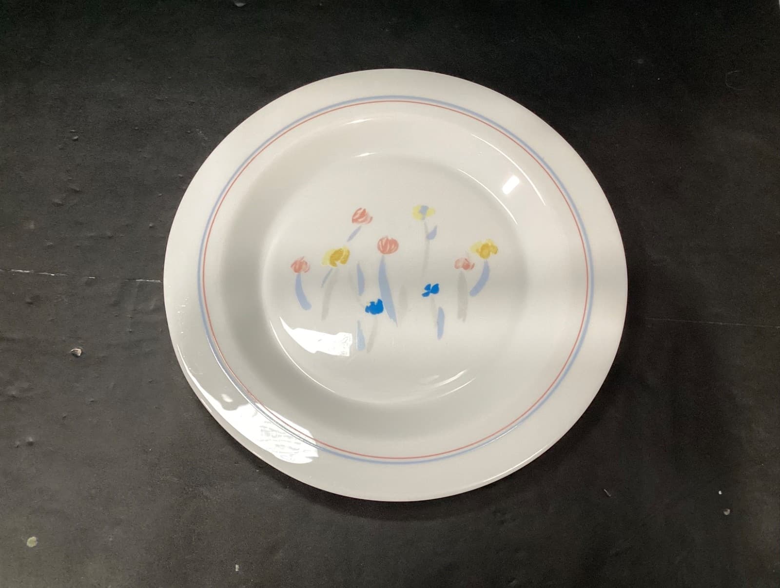 Arcopal PASTORAL Dinner Plates France Flowers Floral Dinnerware Set Of 2 Vintage - Thumbnail 2