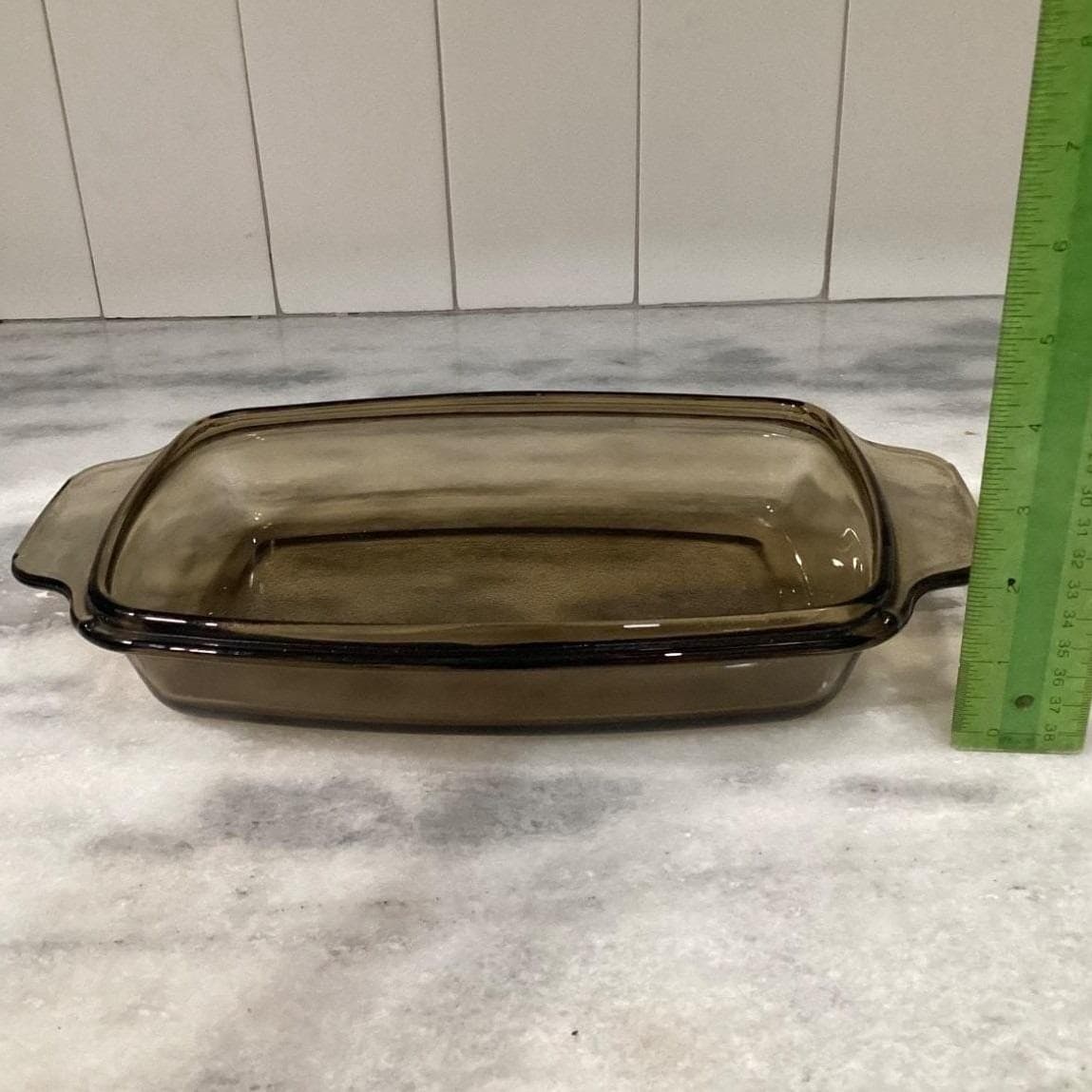 West Bend Amber Slow Cooker Lid, Vintage 4 or 6 Qt Replacement, USA Glassware - Thumbnail 4