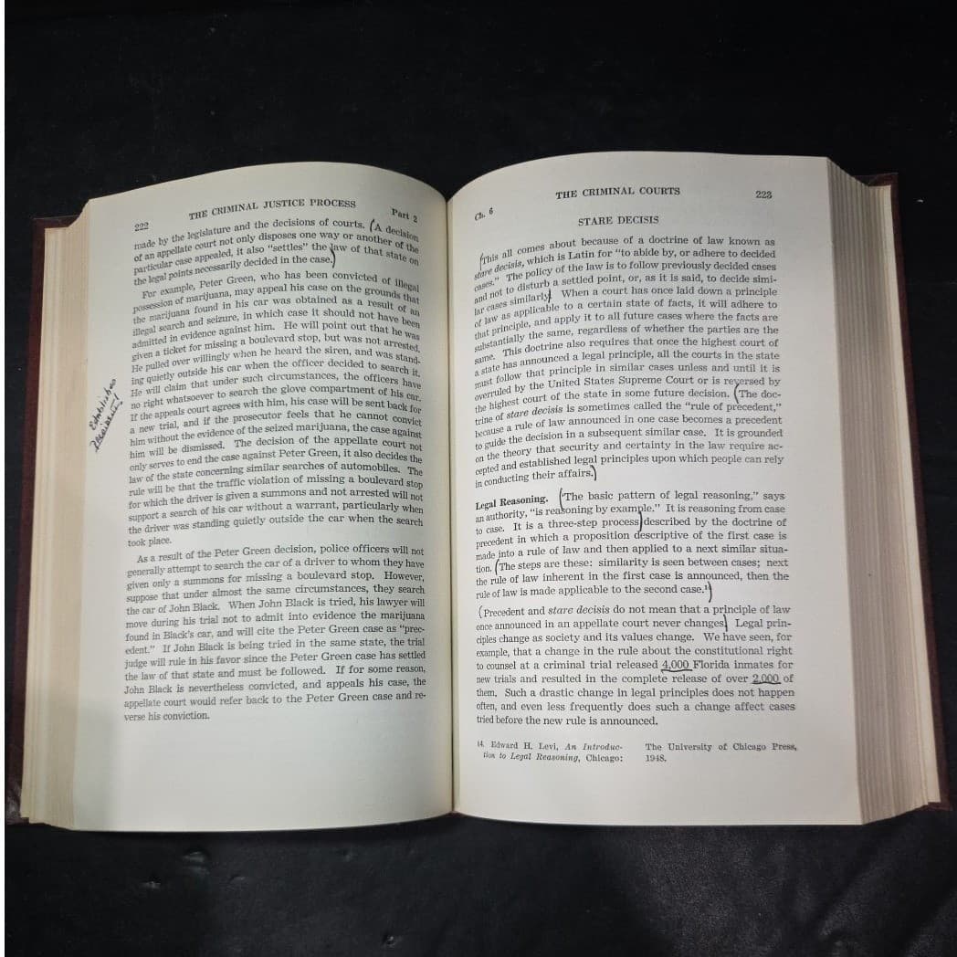 Introduction to the Criminal Justice System by Hazel B Kerper, 1975 Textbook - Thumbnail 6