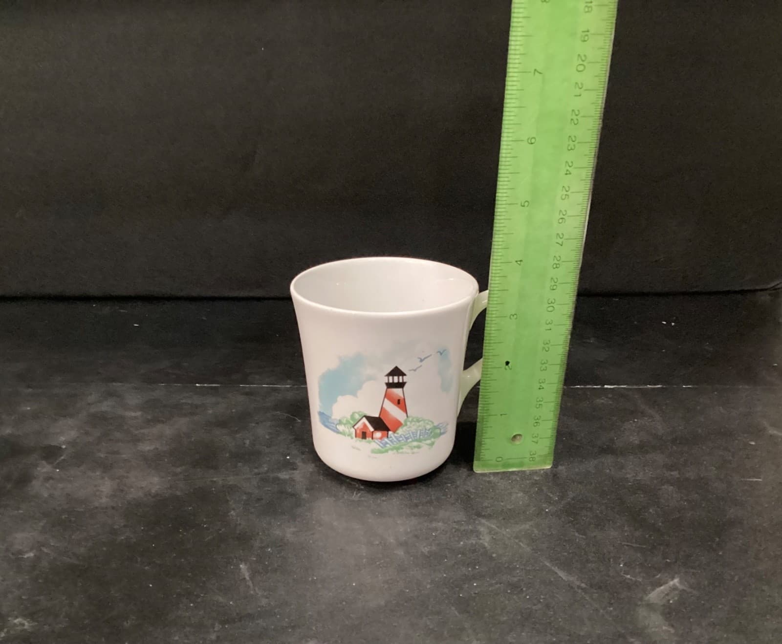 Corelle Coordinates Stoneware Set of 2 Coffee Cups Mugs Outer Banks Lighthouse - Thumbnail 6