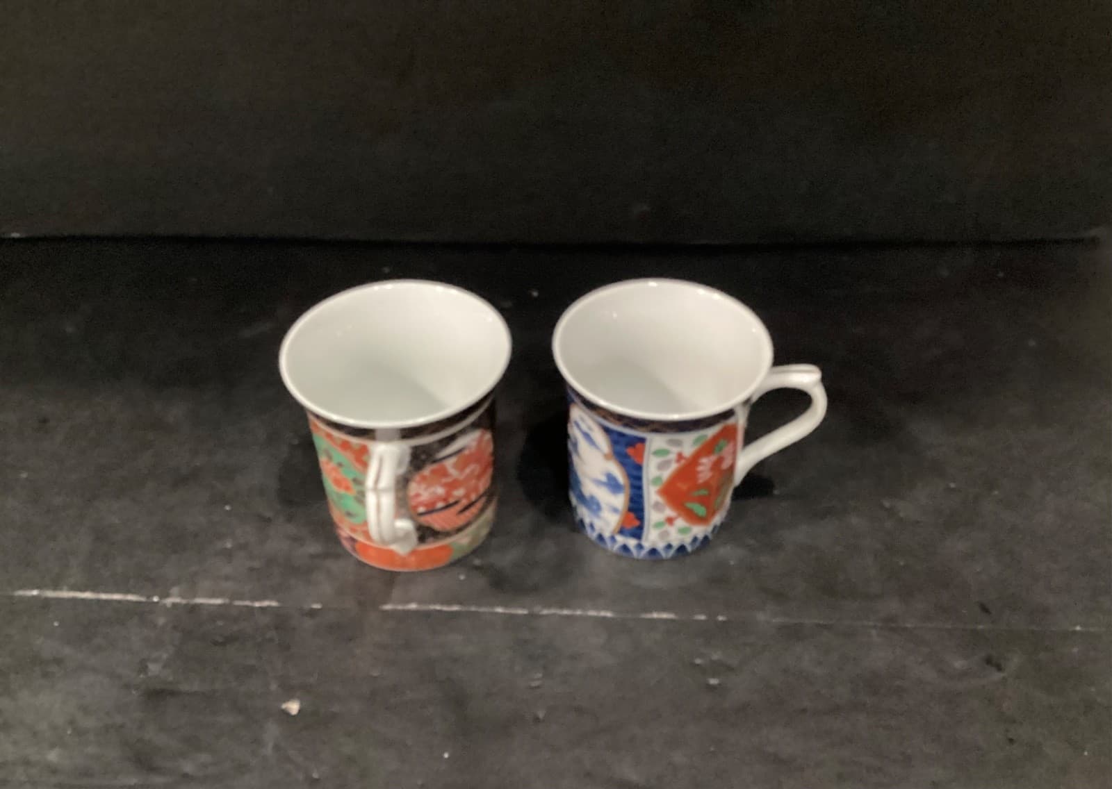 Vintage AMARI Takahashi Porcelain Coffee Mugs Tea Cups Set of 2 - Thumbnail 2