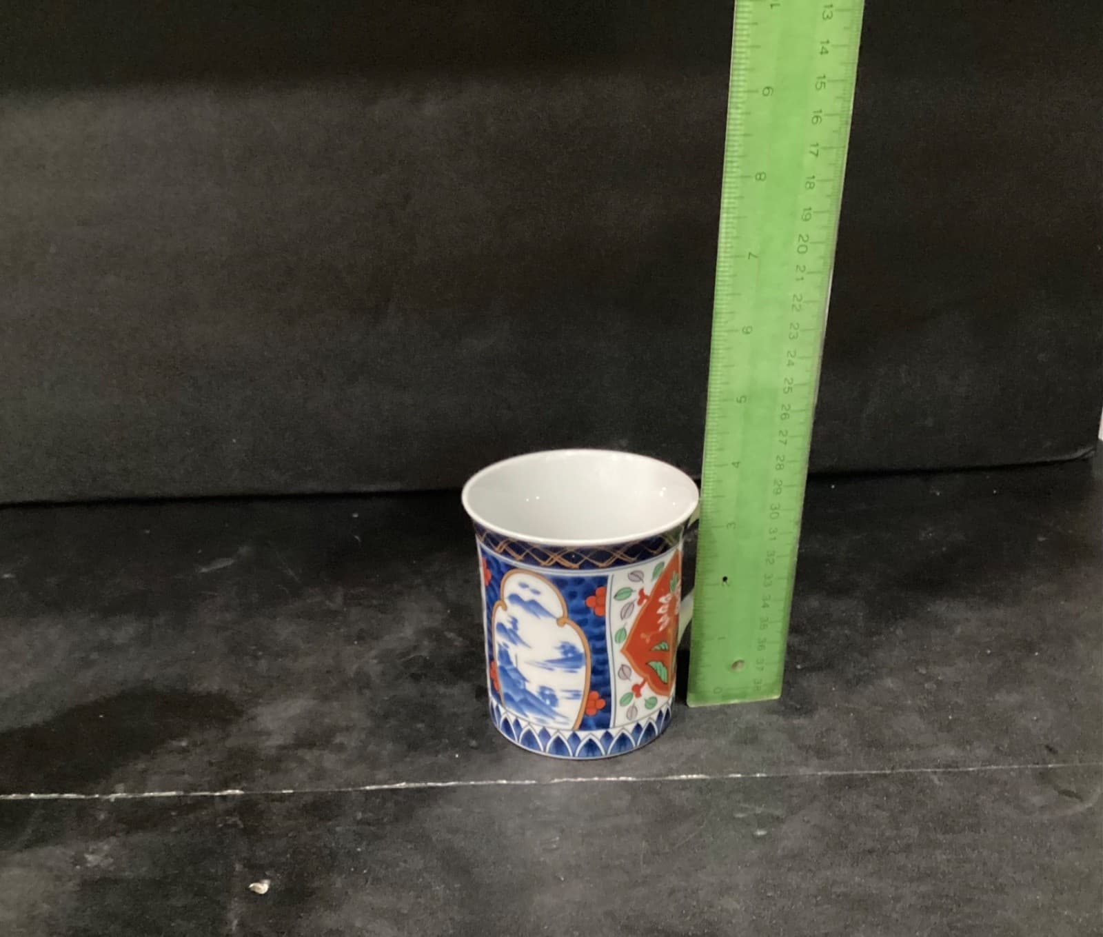 Vintage AMARI Takahashi Porcelain Coffee Mugs Tea Cups Set of 2 - Thumbnail 5
