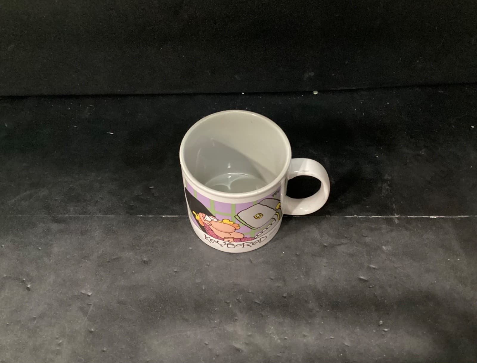 Mug Shots Dabagian 1987 Potpourri Press Vintage Coffee Mug User Keyboard Korea - Thumbnail 2