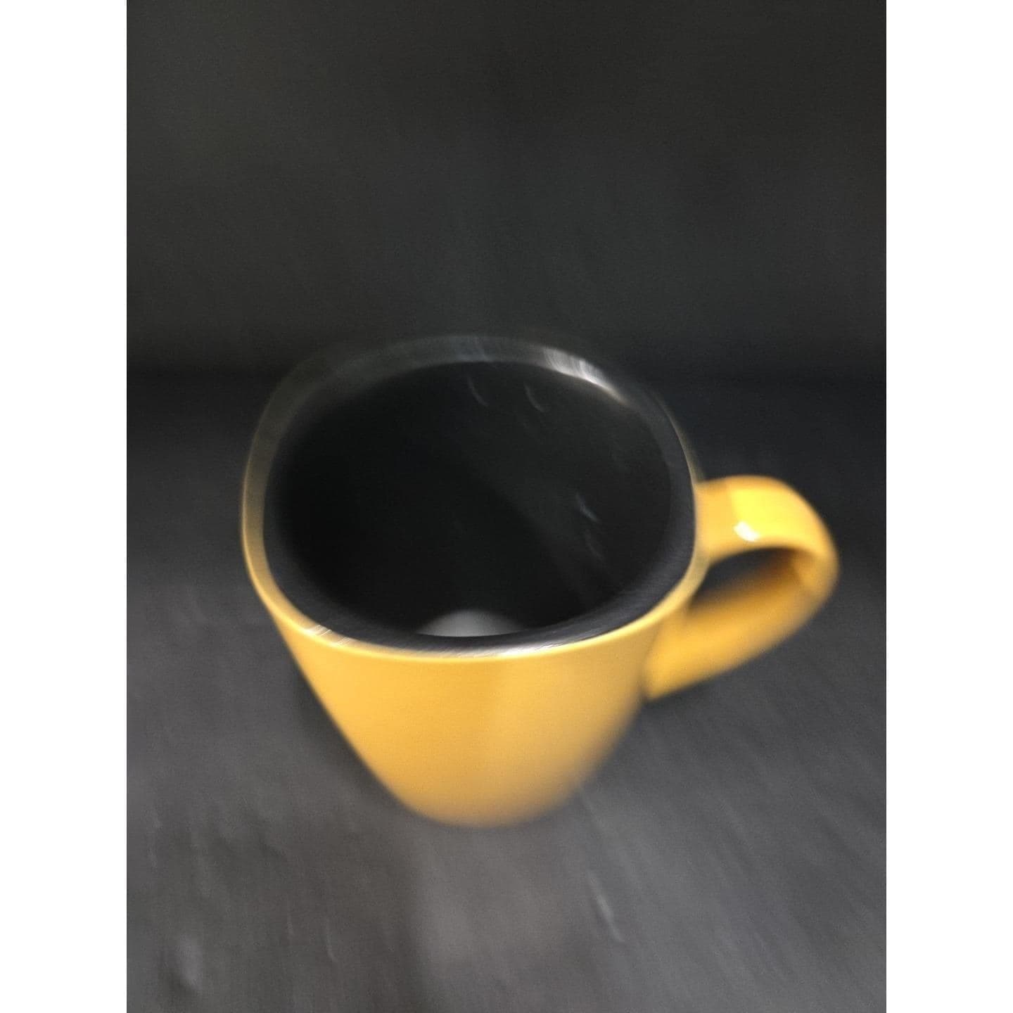 Corelle Hearthstone Yellow Turmeric Square Coffee Cup, Replacement Stoneware Mug - Thumbnail 6