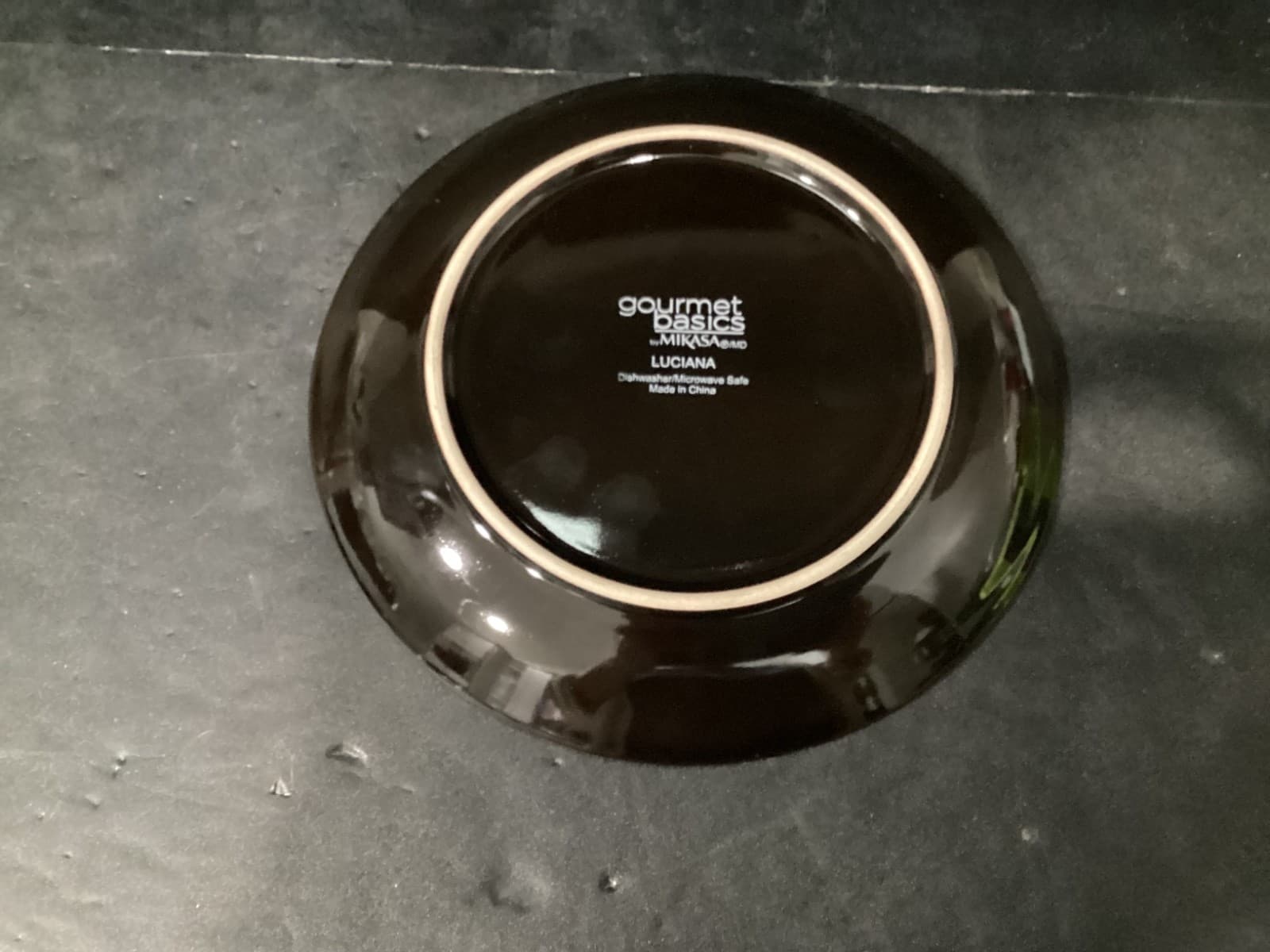 Set Of 4 Gourmet Basics by Mikasa LUCIANA 8.25" Salad Plates - Thumbnail 4