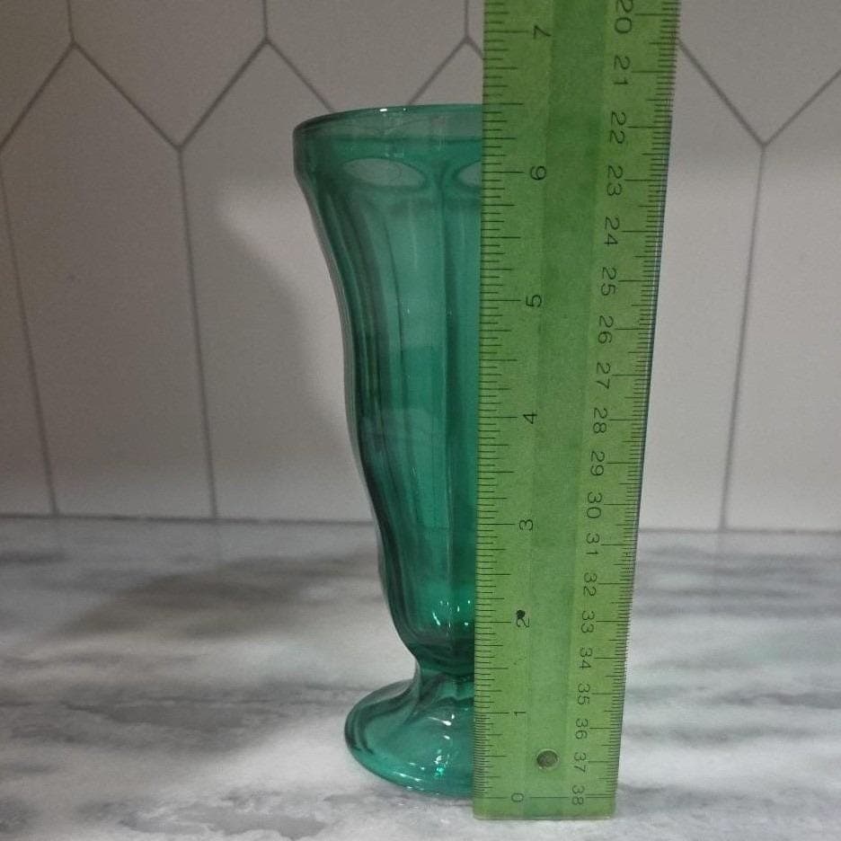 Anchor Hocking Emerald Green Parfait Glass, Dessert Float Glassware, Replacement - Thumbnail 2