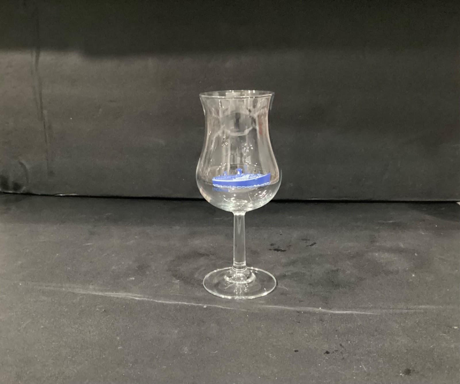 SS NORWAY Souvenir Stem Glass Norwegian Cruise Line Ship 7.75” - Thumbnail 7