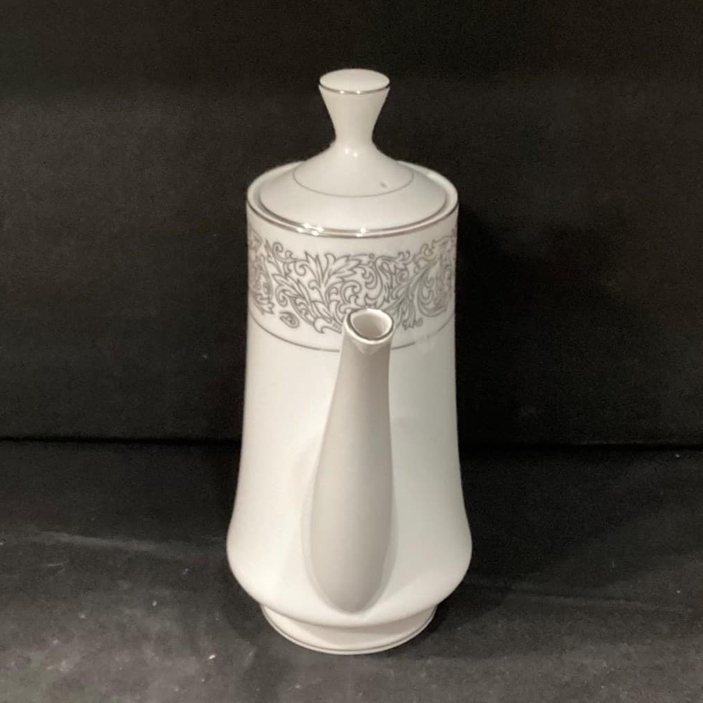 Brookwood Porcelain "Santiago" Lidded Coffee Pot #M2001, Mid-Century Tableware - Thumbnail 9