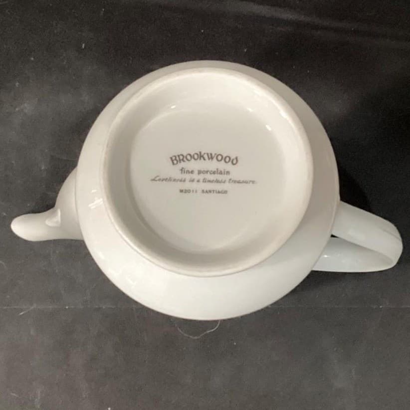 Brookwood Porcelain "Santiago" Lidded Coffee Pot #M2001, Mid-Century Tableware - Thumbnail 5