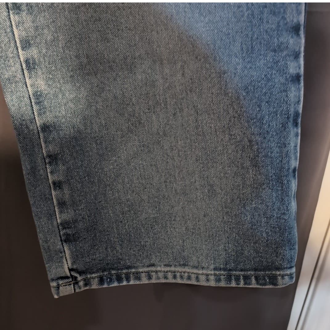 Venezia Jeans Co Blue Medium Wash Straight Leg 100 Cotton Jeans, Women's 22W - Thumbnail 7