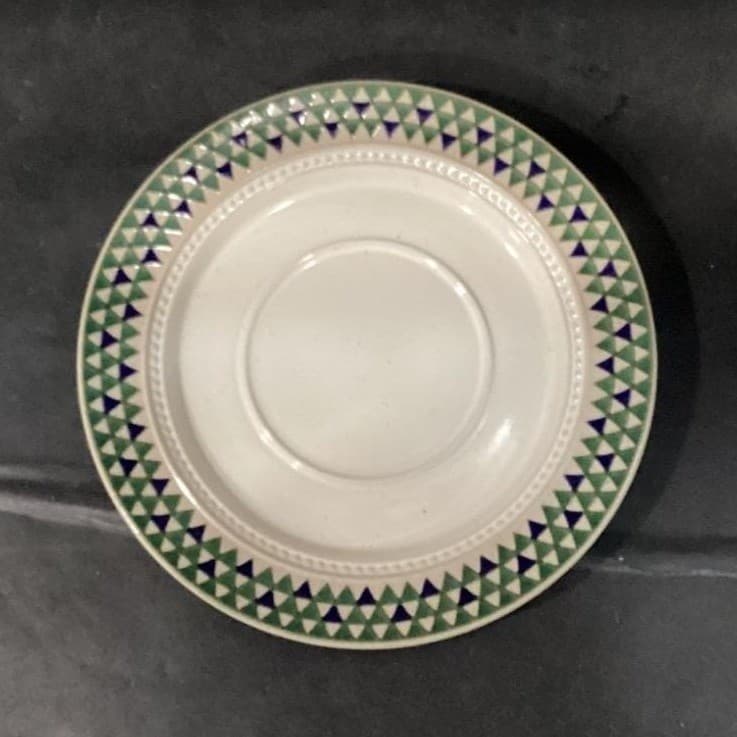 Mikasa StoneCraft "Laredo" Gravy Boat With Saucer, Vintage Southwest Stoneware - Thumbnail 9