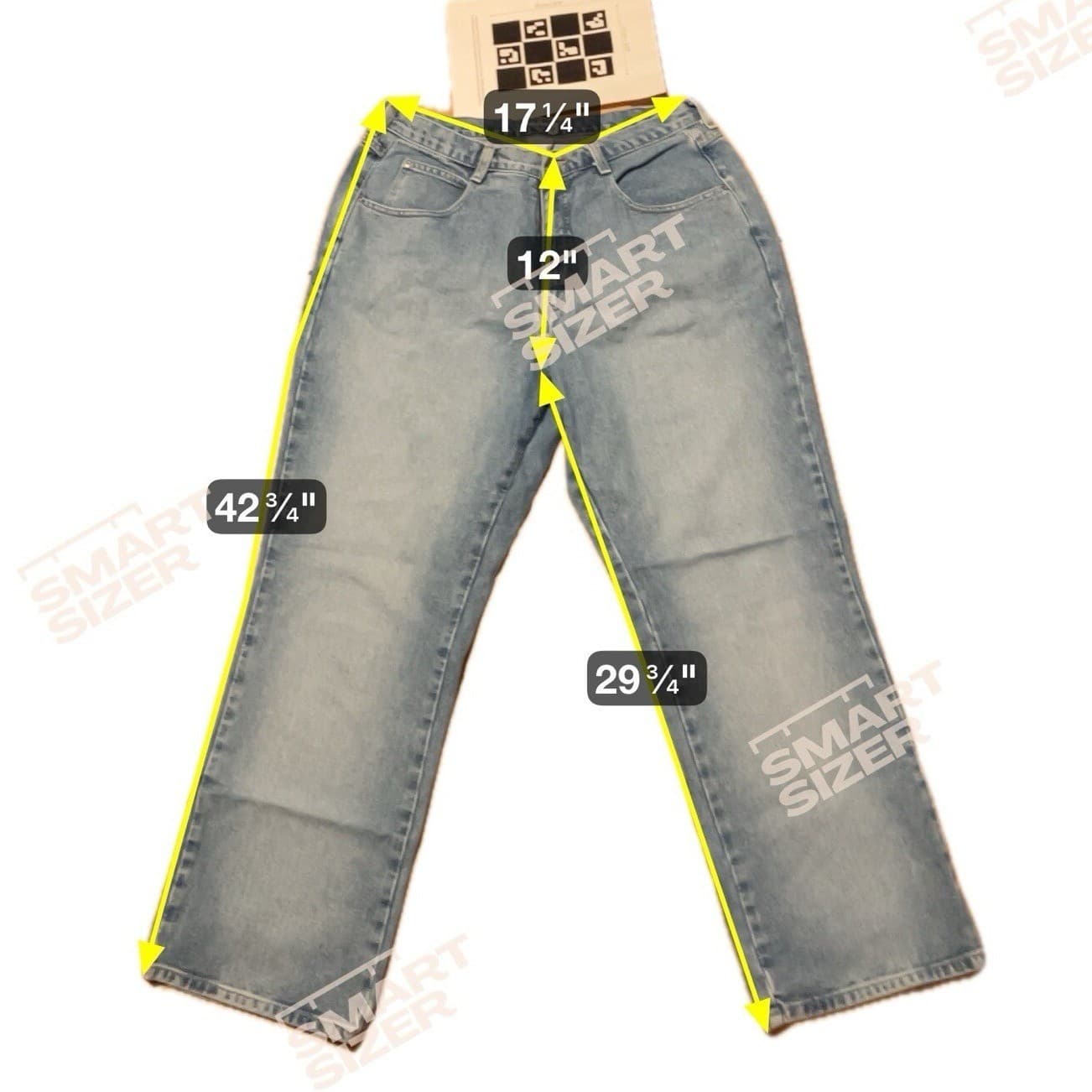 Venezia Jeans Co Blue Medium Wash Straight Leg 100 Cotton Jeans, Women's 22W - Thumbnail 2