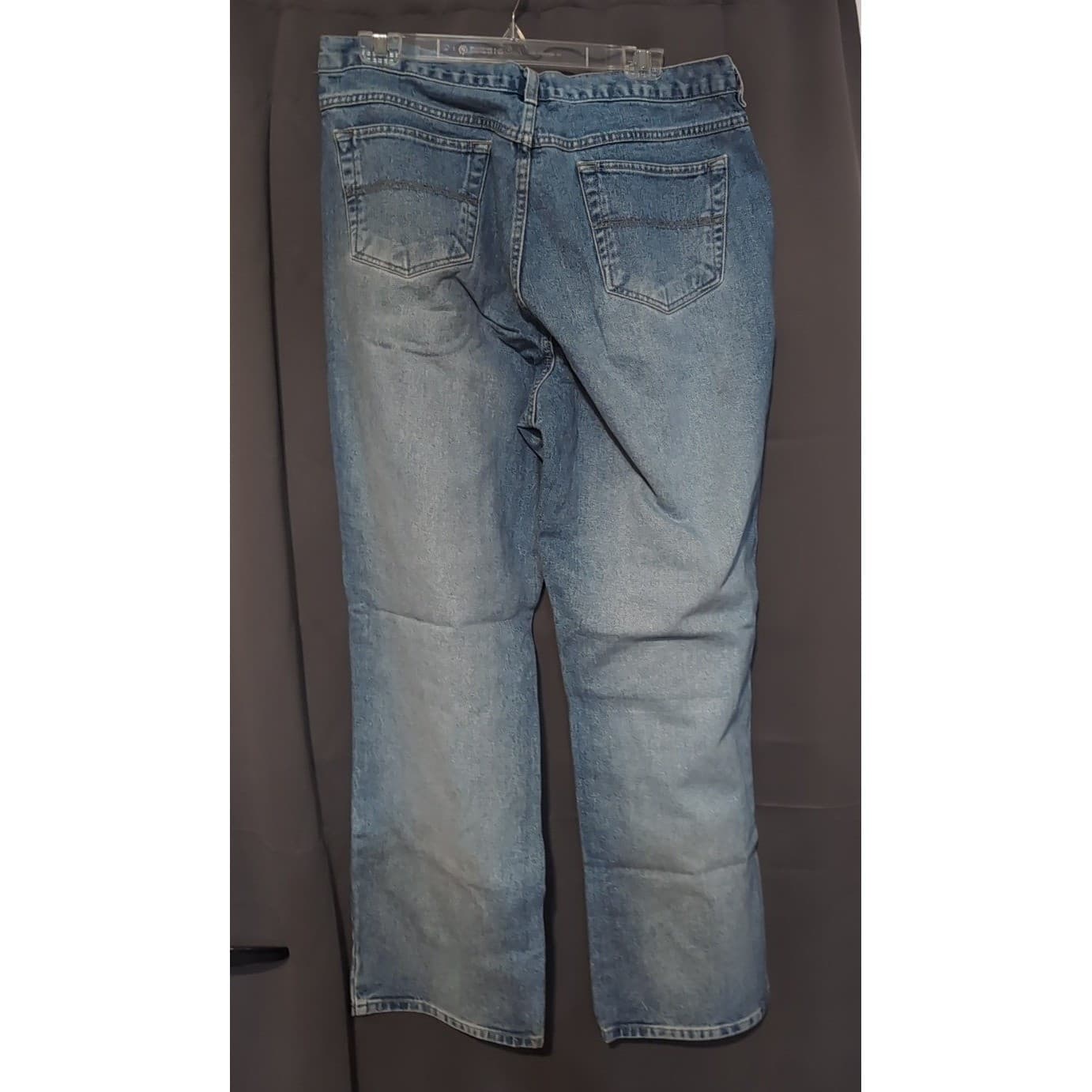 Venezia Jeans Co Blue Medium Wash Straight Leg 100 Cotton Jeans, Women's 22W - Thumbnail 4