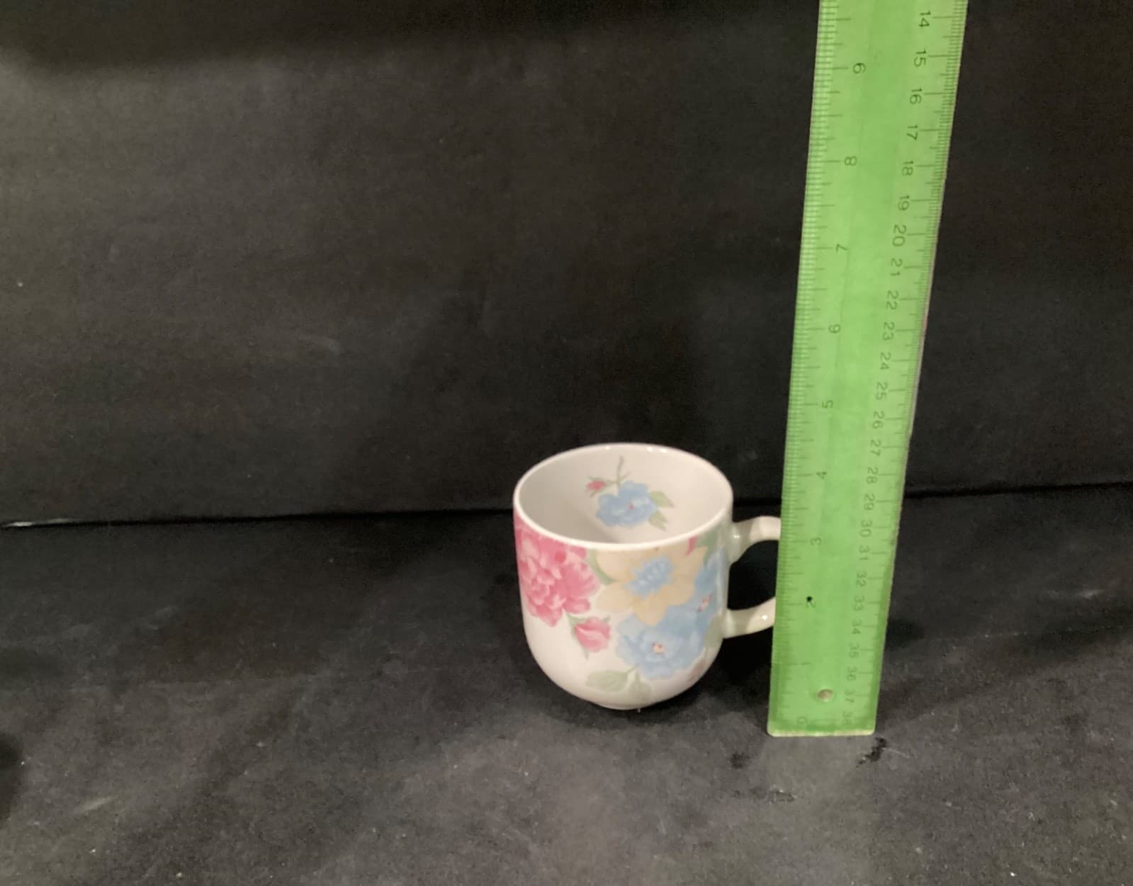 Tienshan Stoneware Floral Tea Coffee Cups Set Of 2 - Thumbnail 6