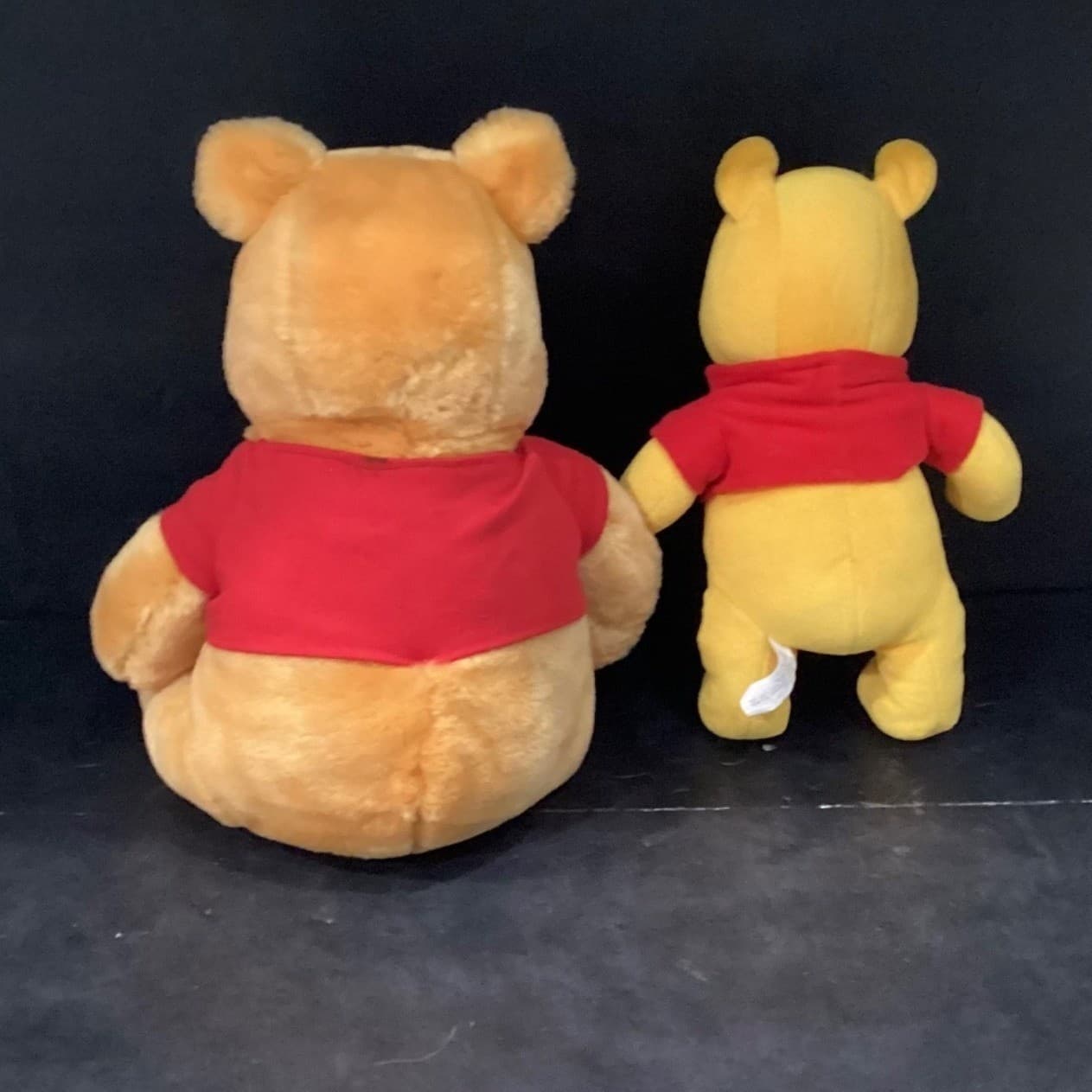 Disney Winnie the Pooh Plush Stuffed Animal Toys, Set of 2 Yellow Red Shirt Bear - Thumbnail 9