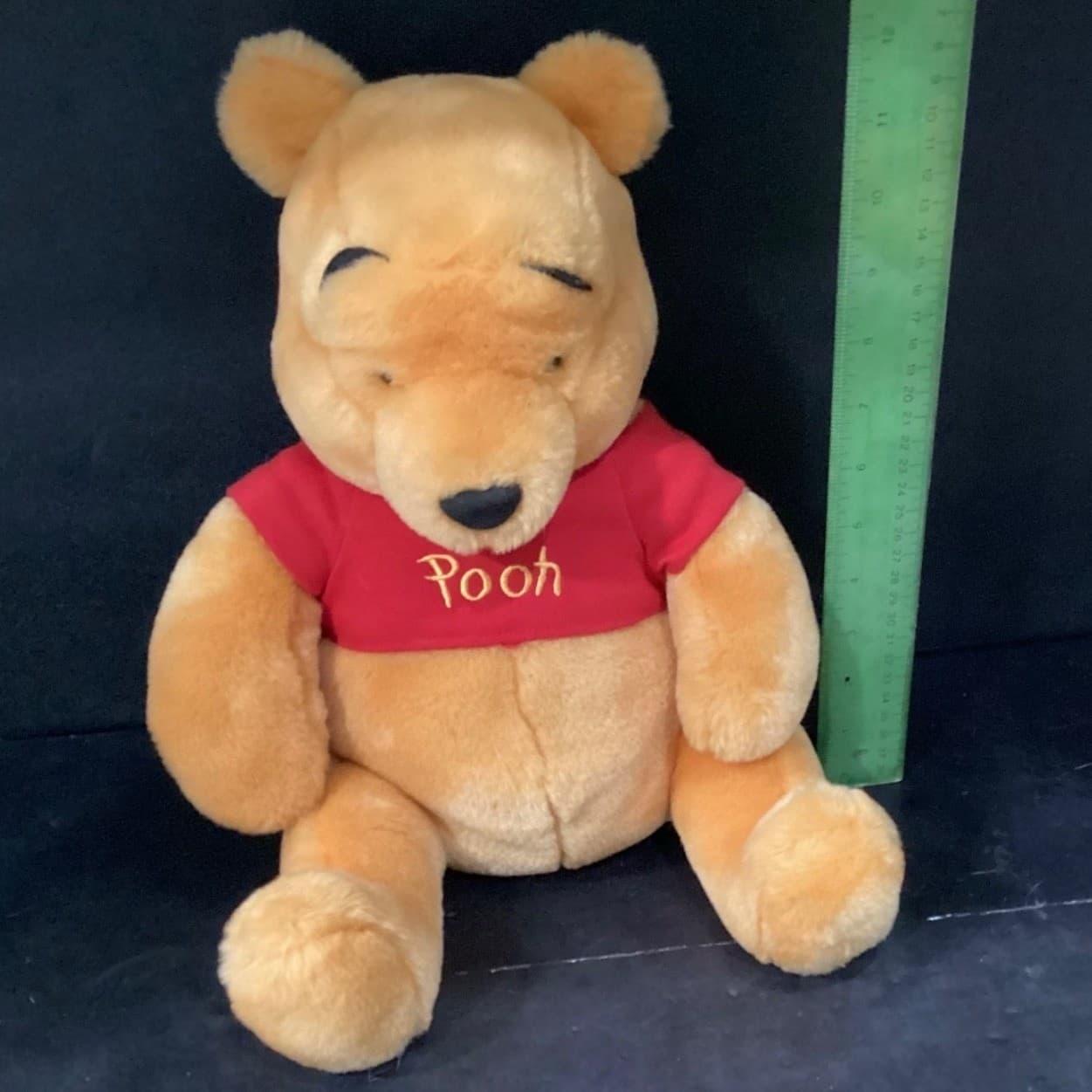 Disney Winnie the Pooh Plush Stuffed Animal Toys, Set of 2 Yellow Red Shirt Bear - Thumbnail 5